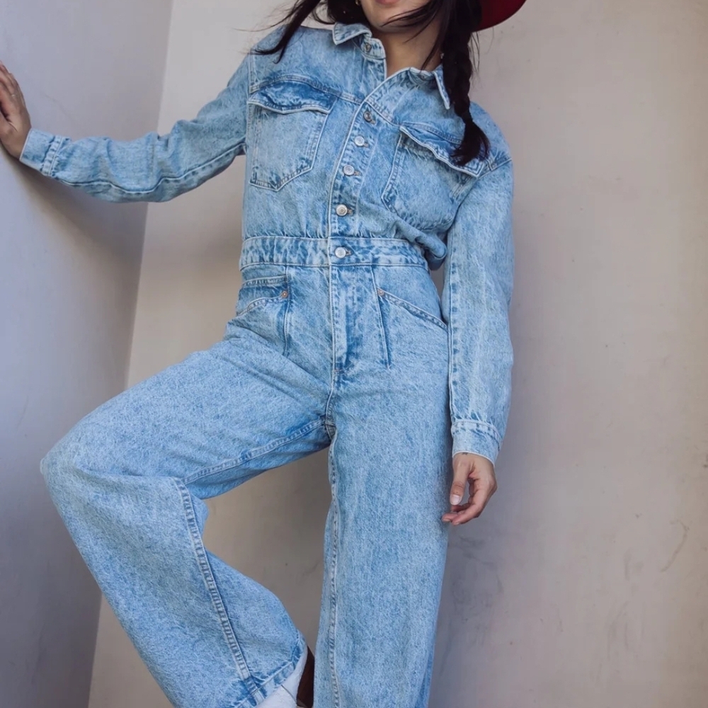 We The Free Light Blue Flare Jeans